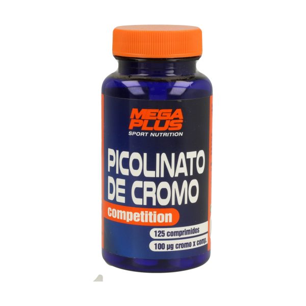 Picolinato de Cromo Megaplus SinGluten 125comp Megaplus